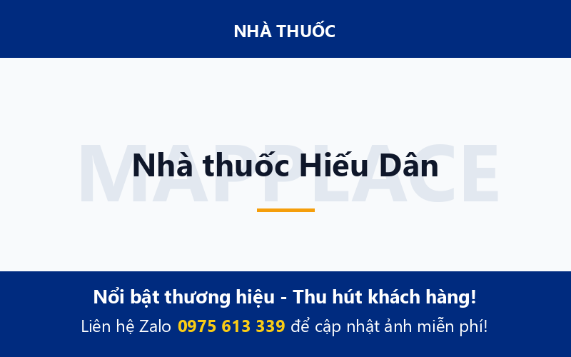 Nhà thuốc Hiếu Dân