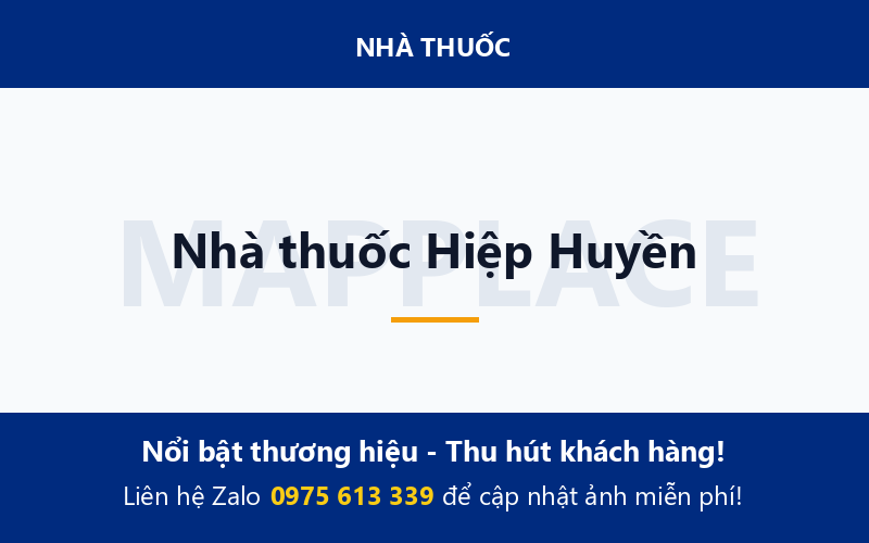 Nhà thuốc Hiệp Huyền