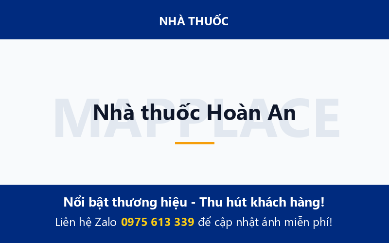 Nhà thuốc Hoàn An