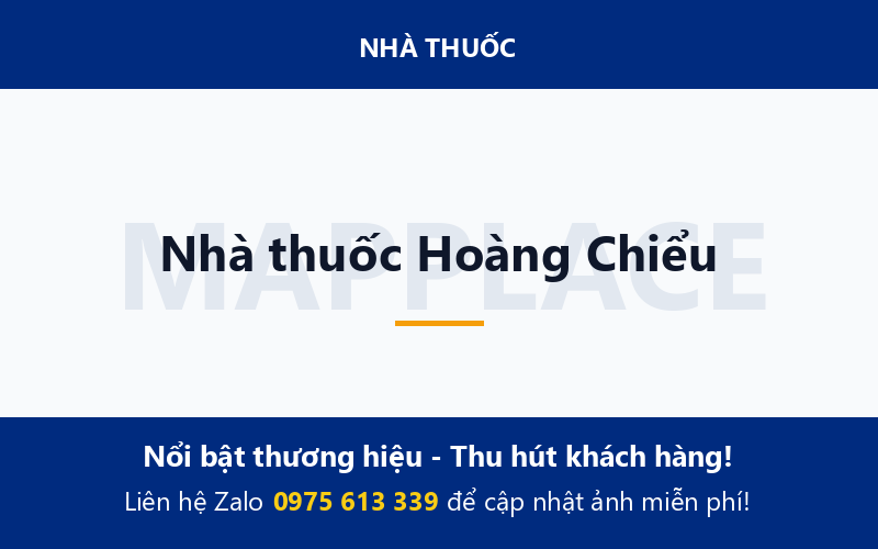 Nhà thuốc Hoàng Chiểu