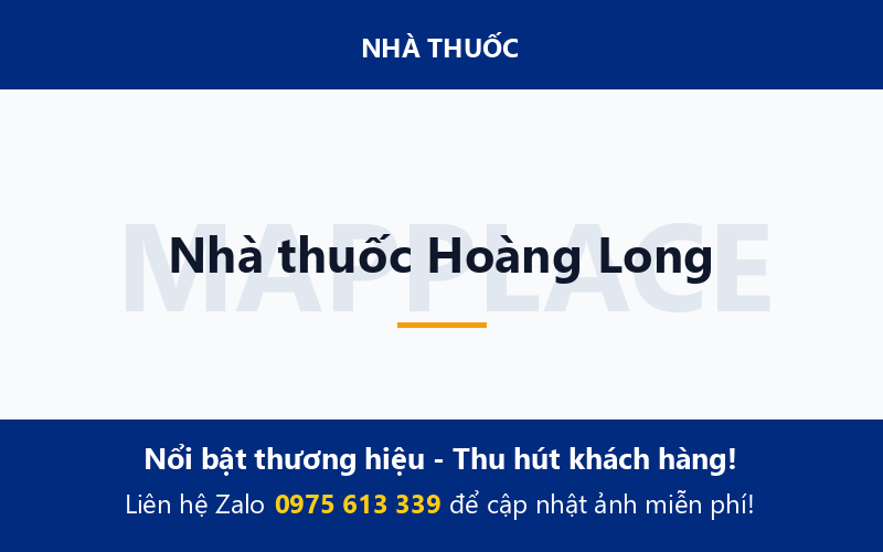 Nhà thuốc Hoàng Long