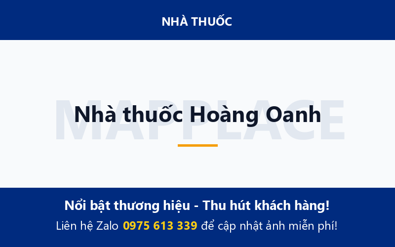 Nhà thuốc Hoàng Oanh