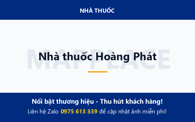Nhà thuốc Hoàng Phát