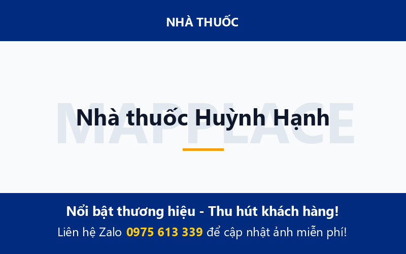 Nhà thuốc Huỳnh Hạnh
