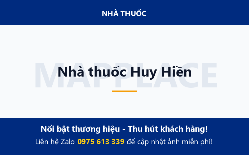 Nhà thuốc Huy Hiền