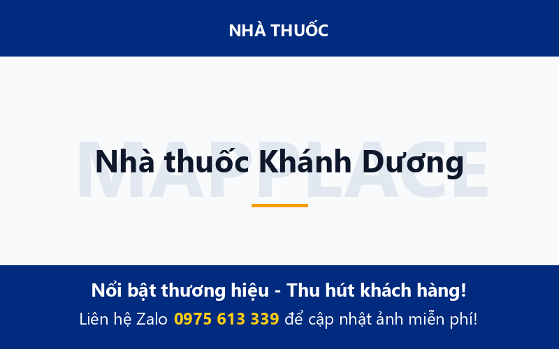 Nhà thuốc Khánh Dương