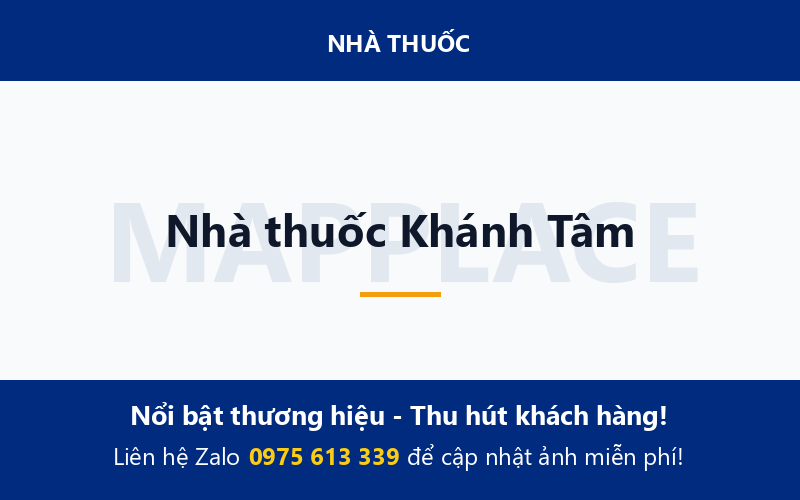 Nhà thuốc Khánh Tâm