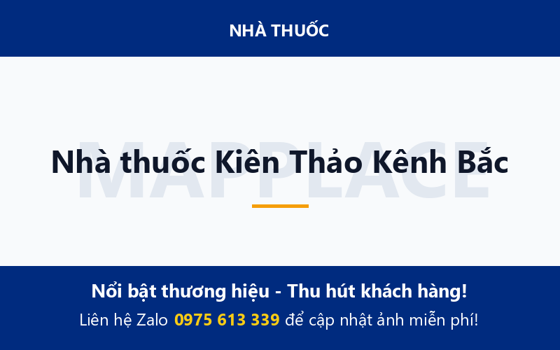 Nhà thuốc Kiên Thảo Kênh Bắc
