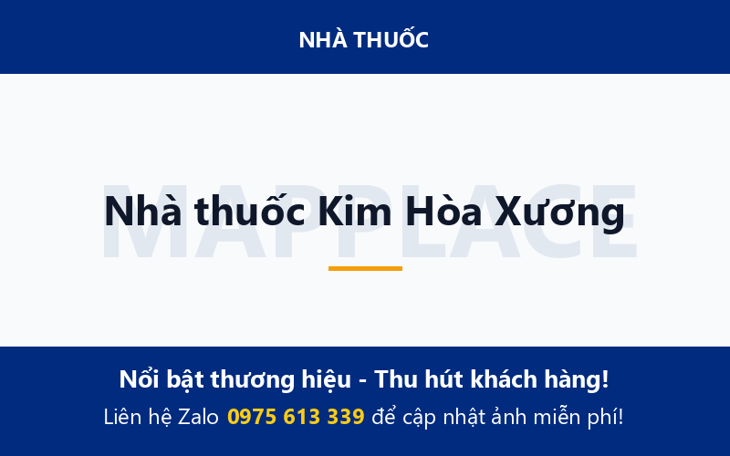Nhà thuốc Kim Hòa Xương