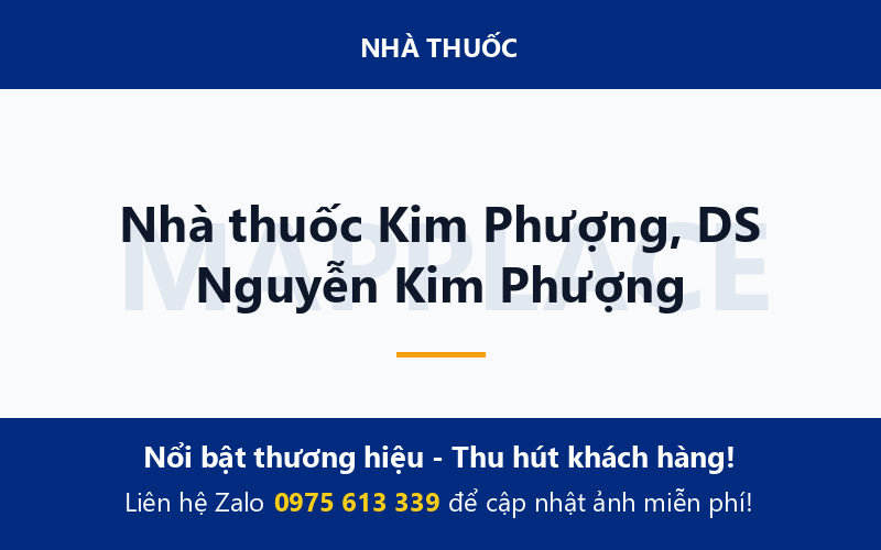 Nhà thuốc Kim Phượng, DS Nguyễn Kim Phượng