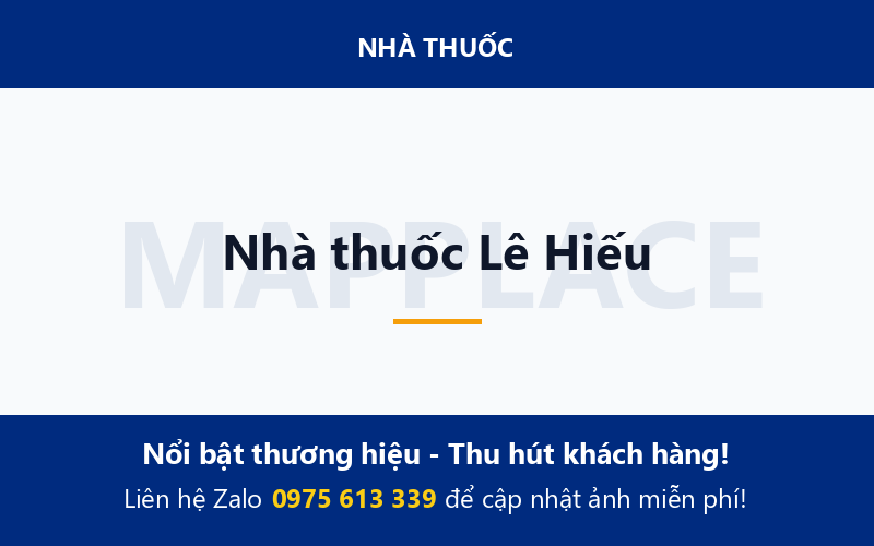 Nhà thuốc Lê Hiếu