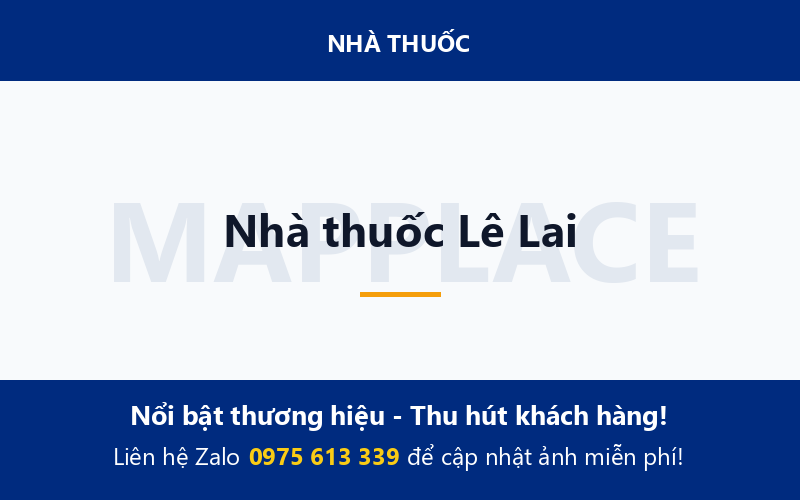 Nhà thuốc Lê Lai