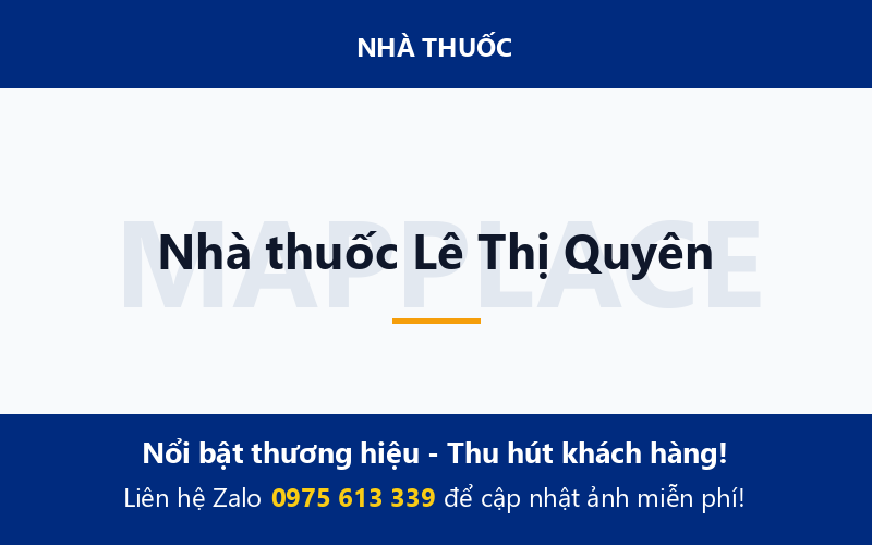 Nhà thuốc Lê Thị Quyên