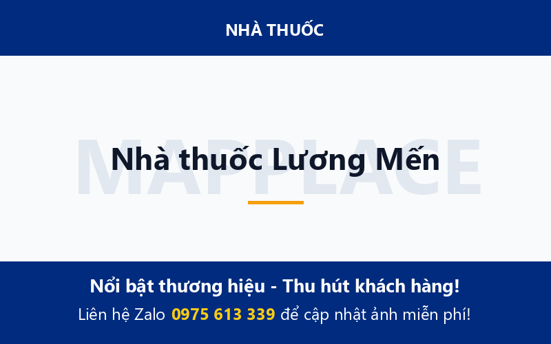 Nhà thuốc Lương Mến