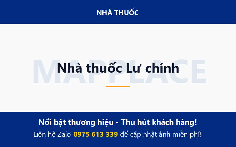 Nhà thuốc Lư chính