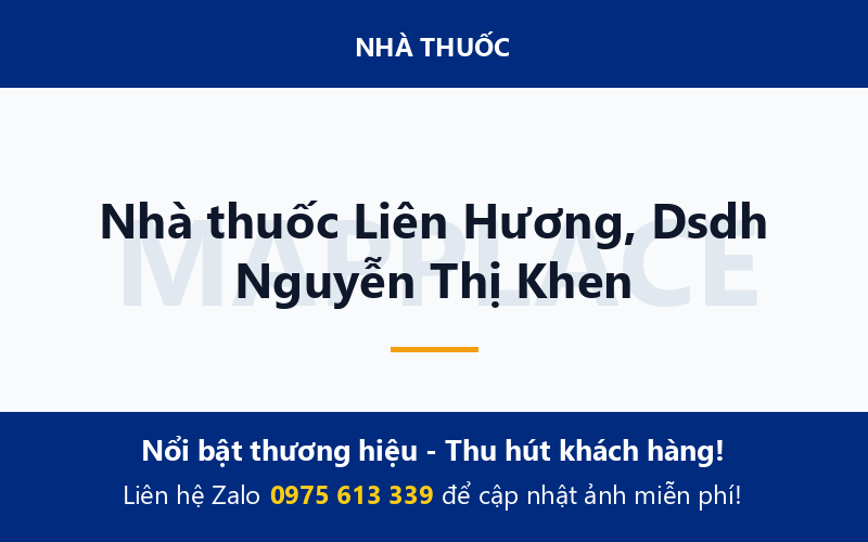 Nhà thuốc Liên Hương, Dsdh Nguyễn Thị Khen