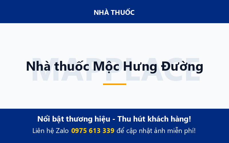 Nhà thuốc Mộc Hưng Đường