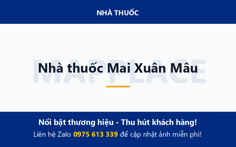 Nhà thuốc Mai Xuân Mâu