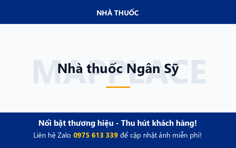 Nhà thuốc Ngân Sỹ