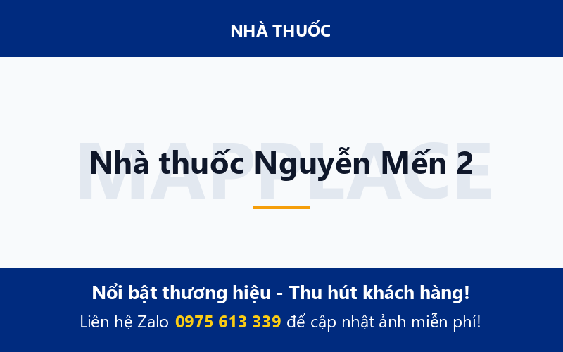 Nhà thuốc Nguyễn Mến 2