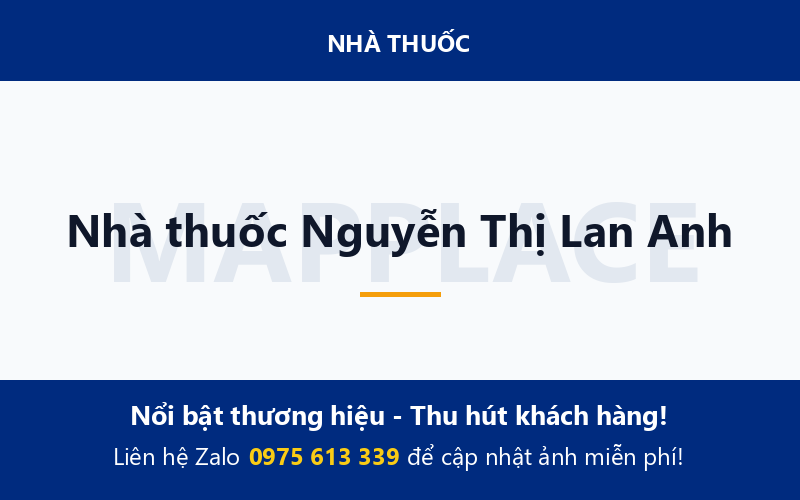 Nhà thuốc Nguyễn Thị Lan Anh