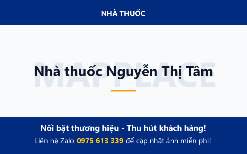 Nhà thuốc Nguyễn Thị Tâm