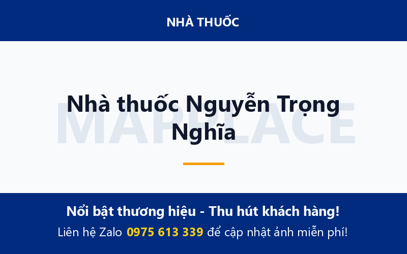 Nhà thuốc Nguyễn Trọng Nghĩa