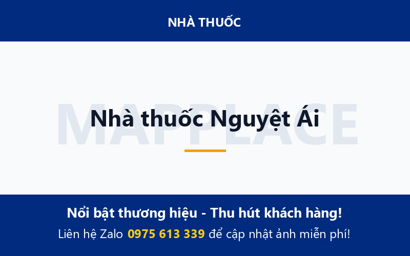 Nhà thuốc Nguyệt Ái