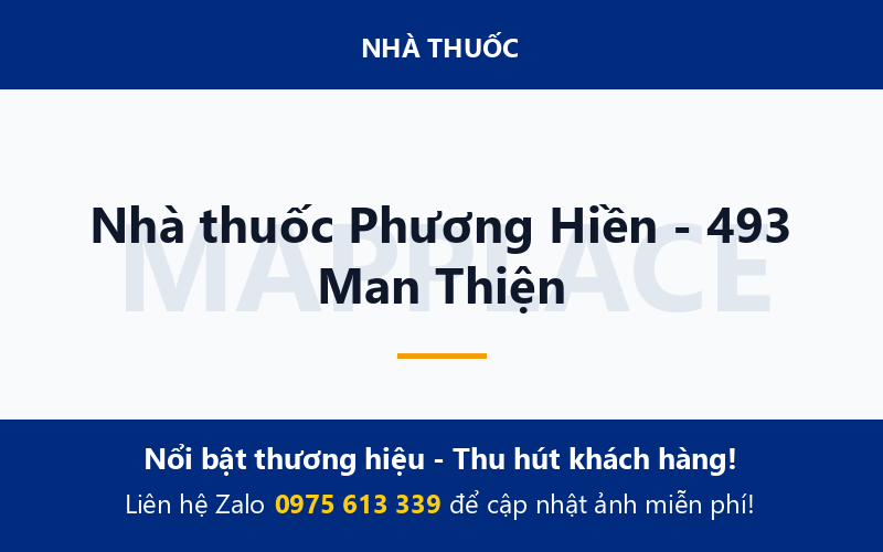 Nhà thuốc Phương Hiền - 493 Man Thiện