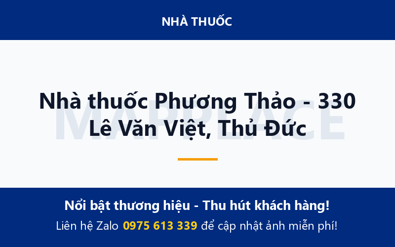 Nhà thuốc Phương Thảo - 330 Lê Văn Việt, Thủ Đức