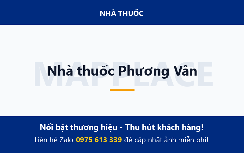 Nhà thuốc Phương Vân