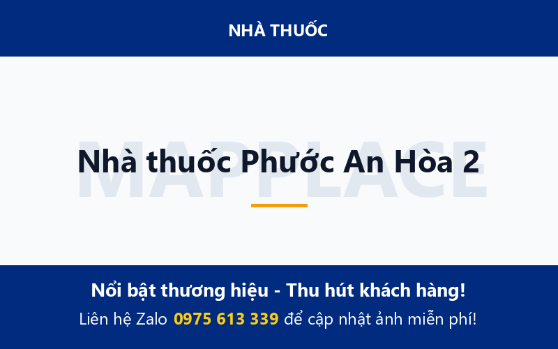Nhà thuốc Phước An Hòa 2