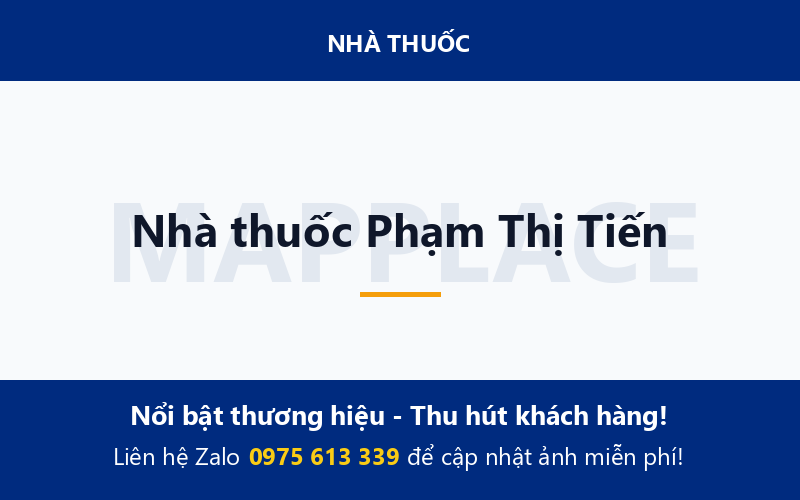 Nhà thuốc Phạm Thị Tiến