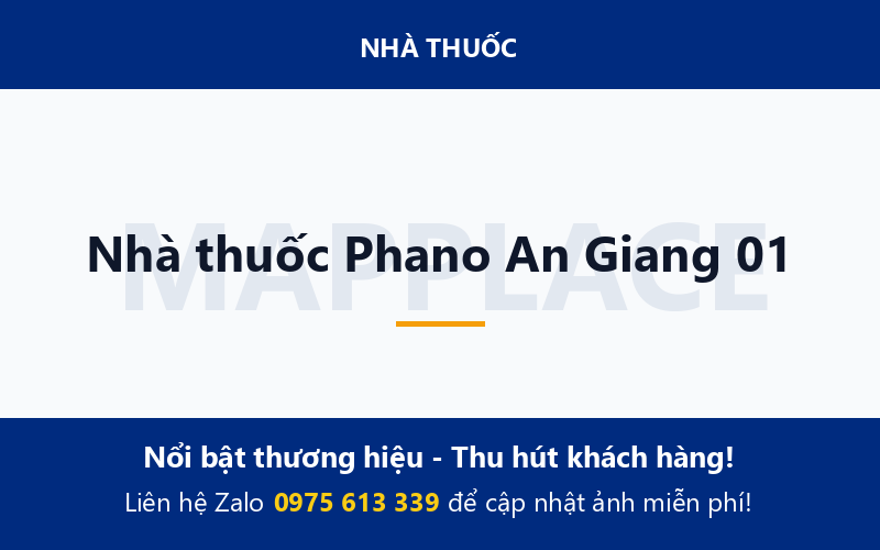 Nhà thuốc Phano An Giang 01