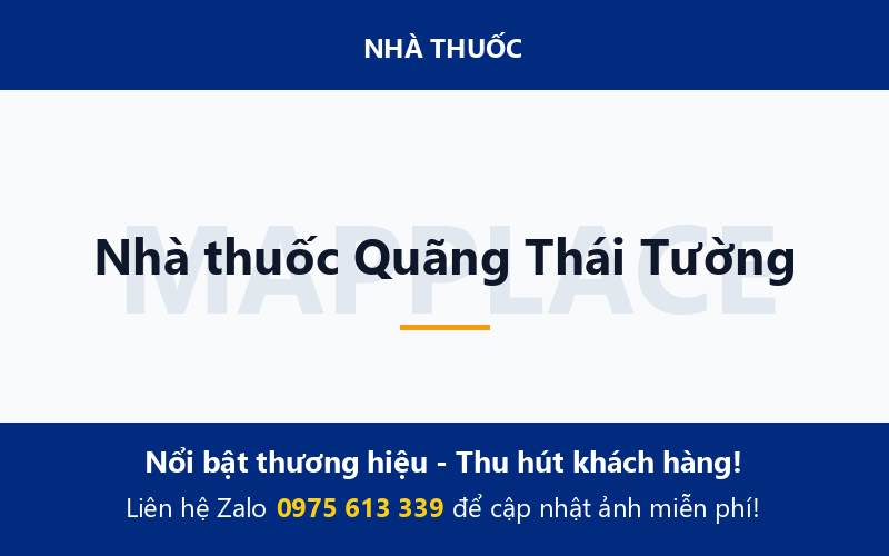 Nhà thuốc Quãng Thái Tường
