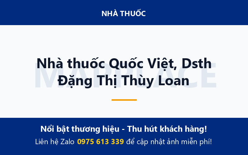 Nhà thuốc Quốc Việt, Dsth Đặng Thị Thùy Loan
