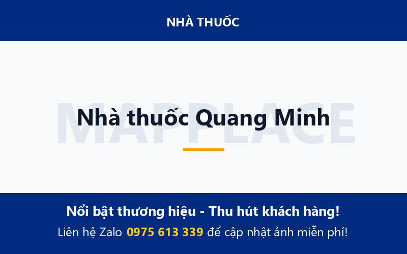 Nhà thuốc Quang Minh