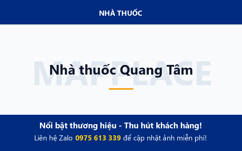 Nhà thuốc Quang Tâm