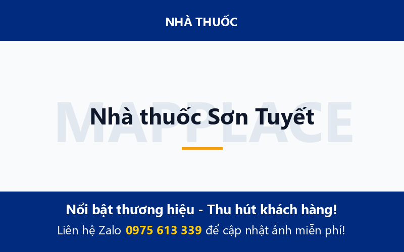 Nhà thuốc Sơn Tuyết
