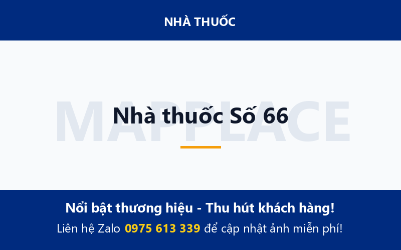 Nhà thuốc Số 66