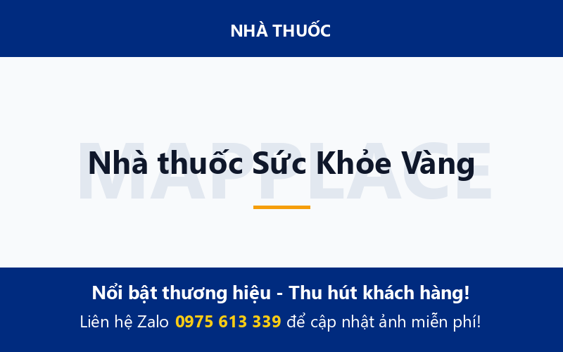 Nhà thuốc Sức Khỏe Vàng
