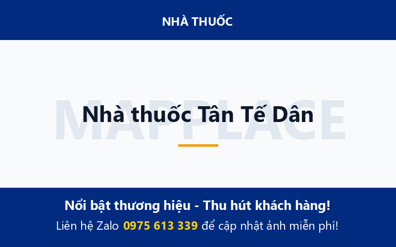 Nhà thuốc Tân Tế Dân