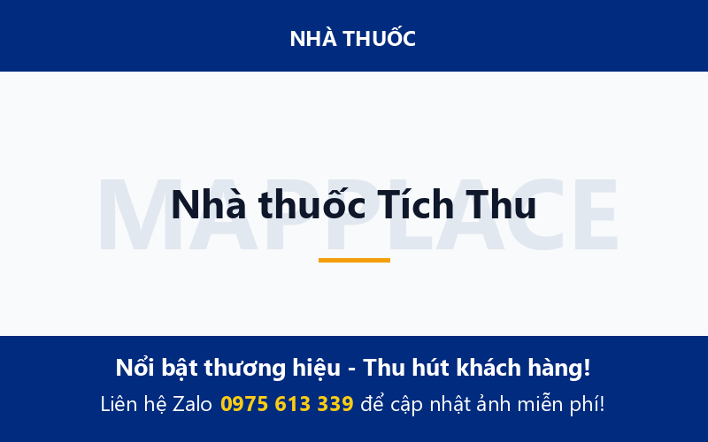 Nhà thuốc Tích Thu