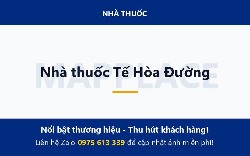 Nhà thuốc Tế Hòa Đường