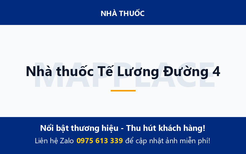 Nhà thuốc Tế Lương Đường 4