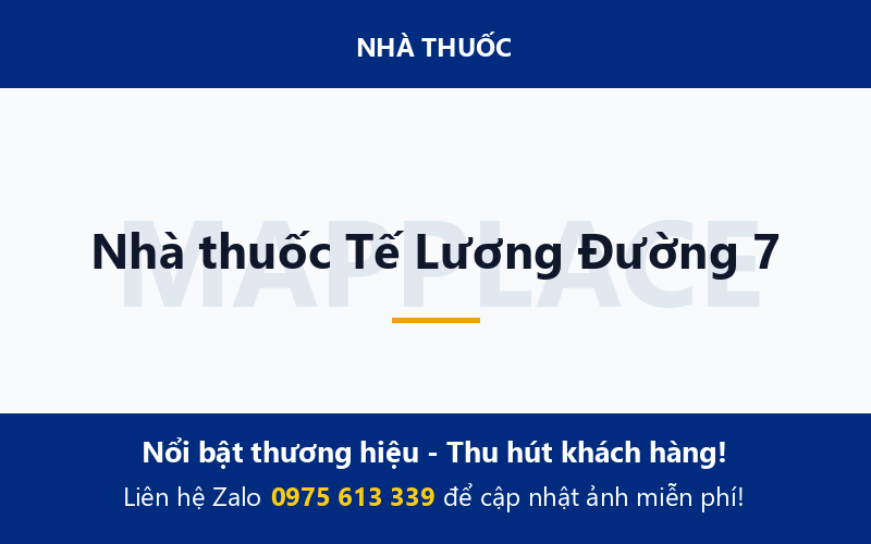 Nhà thuốc Tế Lương Đường 7