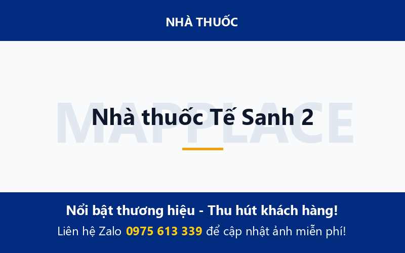 Nhà thuốc Tế Sanh 2