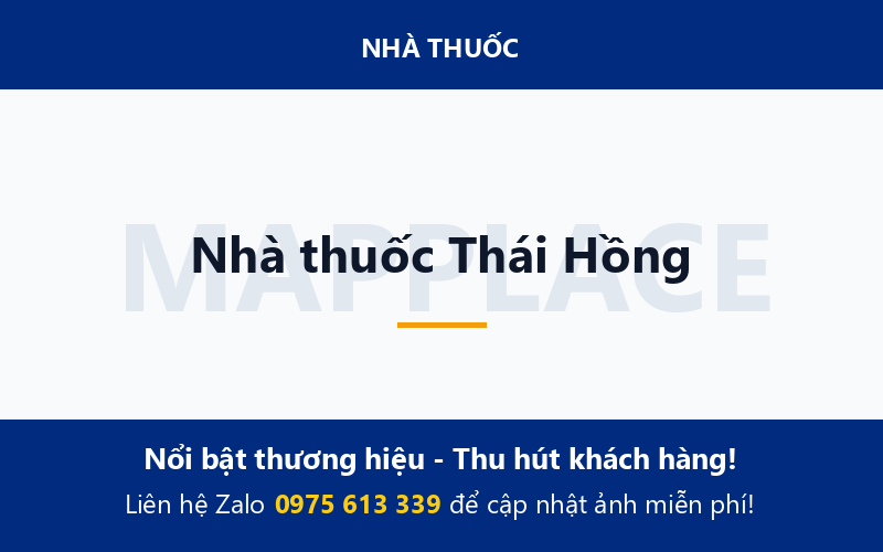 Nhà thuốc Thái Hồng