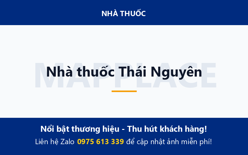 Nhà thuốc Thái Nguyên