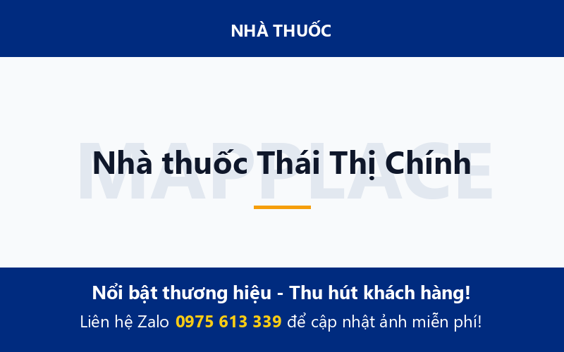 Nhà thuốc Thái Thị Chính